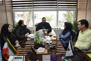 برگزاری جلسه مدیر بیمارستان بهارلو با واحد تجهیزات پزشکی در راستای ارتقای ایمنی و نگهداشت تجهیزات